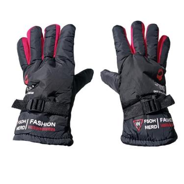 Imagem de Luva De Moto Motoqueiro Esportiva Antiderrapante Ajustável Magenta