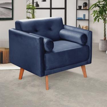 Imagem de Poltrona Moderna Decoração Sala, Varanda, Recepção Luma