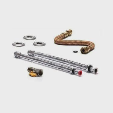 Imagem de Kit Ligação para Aquecedores a Gás Distak 40cm e Rosca 3/4 0071246750