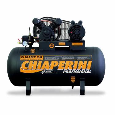 Imagem de Compressor de Ar Baixa Pressão Monofásico 2HP 110L 000641 Chiaperini