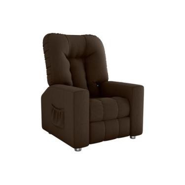 Imagem de Cadeira Polly Do Papai E Do Vovô Para Descanso - Reclinável - Suede - 