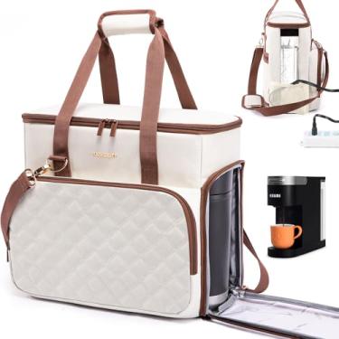 Imagem de BAGSPRITE Bolsa de viagem para cafeteira Keurig K-Slim, cafeteira Keurig, bolsa de transporte para cafeteira de dose única