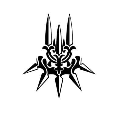 Imagem de Adesivo de vinil Nier Automata Yorha emblema para janela carro, laptop, quarto, parede