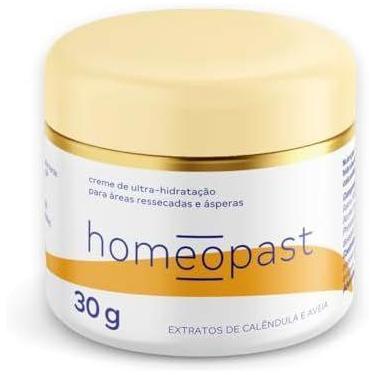 Imagem de homeopast Ultra Hidratação 30g - Creme Intensivo para Pés Rachados, Re