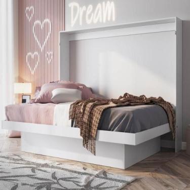 Imagem de Cama Casal Articulada Horizontal 194,2cm x 145,7cm c/ Nichos - Art In 