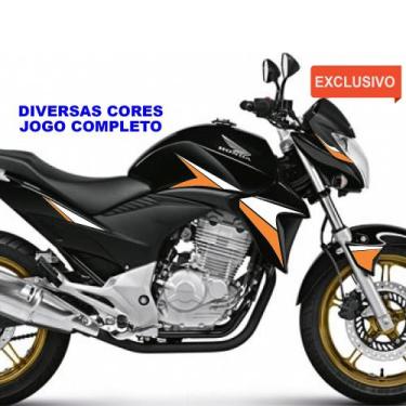 Imagem de Adesivo Cb300 Kit Completo Faixas Exclusivas ENVIO IMEDIATO - 3R DISTR