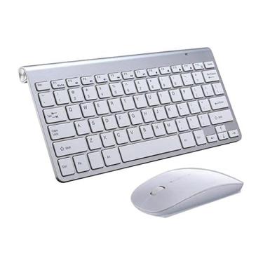 Imagem de BDNET, Teclado E Mouse Wireless Ultrafino Compatível Notebook E Pc