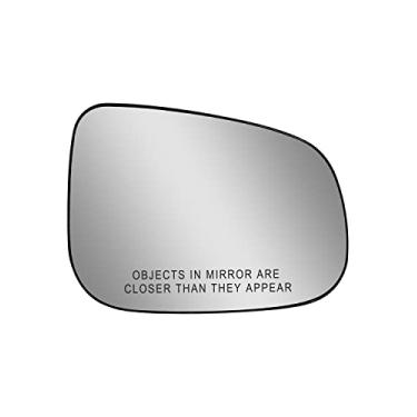 Imagem de Vidro espelhado aquecido serve para Volvo S60 S80 V60 2012 2013 2014 2015 2016 2017 2018 vidro retrovisor do lado do passageiro direito com placa de suporte