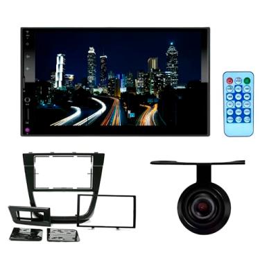 Imagem de Central Multimídia Mp5 2 Din 7 Espelhamento Gol Saveiro Voyage G5 Preto com câmera de ré - HT-3000