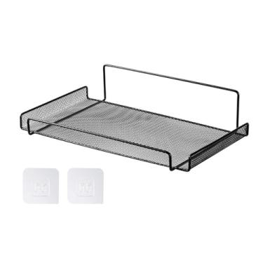 Imagem de Montagem da Parede da Prateleira do Roteador, TV de Aço Carbono TV TIP TOP Caixa Multi Funcional Prateleira Flutuante para Sala, Quarto, Banheiro