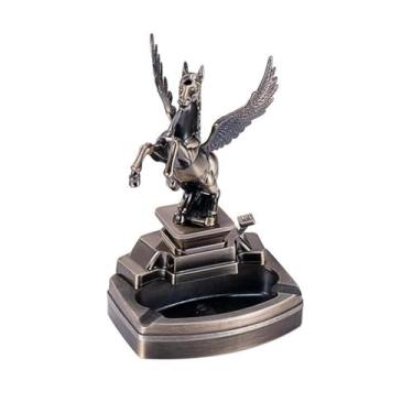 Imagem de Cinzeiro criatividade animal cinzeiros metálicos para homens fumadores vintage retro multifuncional para mesa de escritório em casa ornamentos