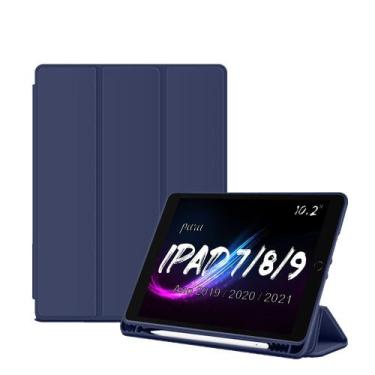Imagem de Capa case Para Apple iPad 9ª geração 10.2Com Compart. Pen Menor Preço 