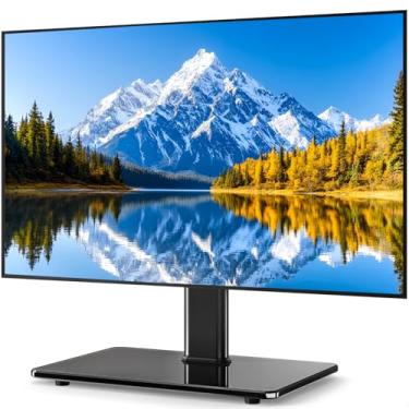 Imagem de Suporte para TV 5Rcom, Preto, Tabletop/27-55" TVs Swivel, 1