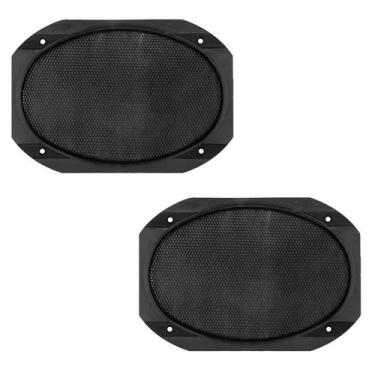 Imagem de Par Tela Alto Falante 6x9 Polegadas Proteção Som Com Forro - PERMAK
