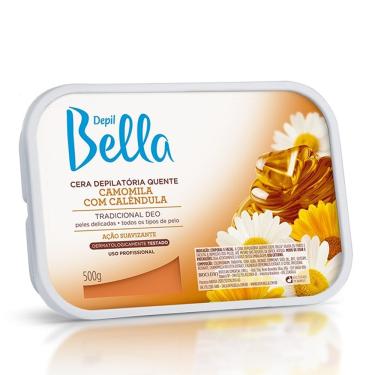 Imagem de Cera Depilatória Depil Bella Camomila 500g