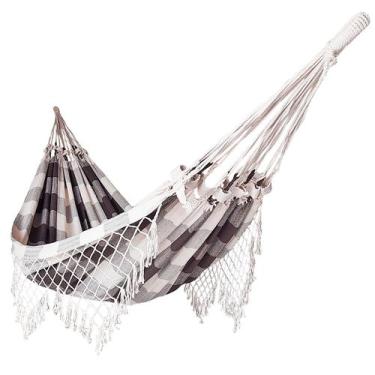 Imagem de Rede De Dormir Para Casal Balanço 3,80X1,50 M Várias Cores - Brianored