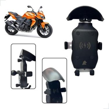 Imagem de Suporte De Celular Para Motos Com Carregador USB E Indução Z 750 - Sta