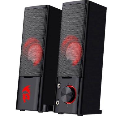 Imagem de Caixa De Som 2.0 Redragon Orpheus 3W Rms - Led Vermelho
