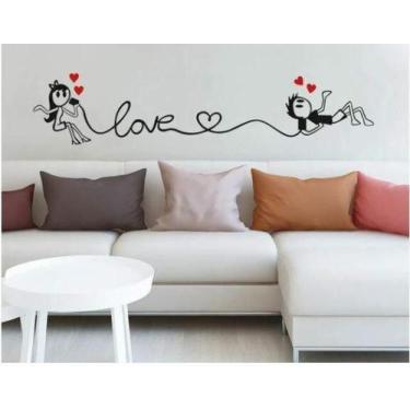 Imagem de Adesivo De Parede Love - Lojinha Da Luc Adesivos
