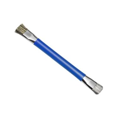 Imagem de KiBcsLic Escova de limpeza para placa-mãe de telefone, escova de limpeza para IC Pad, limpador profissional de placas de PCB para placas-mãe e equipamentos, Azul