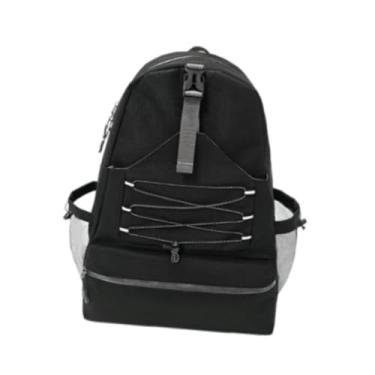 Imagem de Vaveren Mochila esportiva para academia, bolsa de tênis, tiras refletivas, mochila para raquete de pickleball, bolsa para treino e, Preto