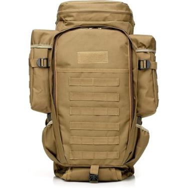 Imagem de Mochila Tática, Mochila Tática Militar De Grande Capacidade Para Homens, Bolsa De Assalto, Mochila Para Caderno De Montanhismo Para Caminhadas Bolsa De Sobrevivência, E
