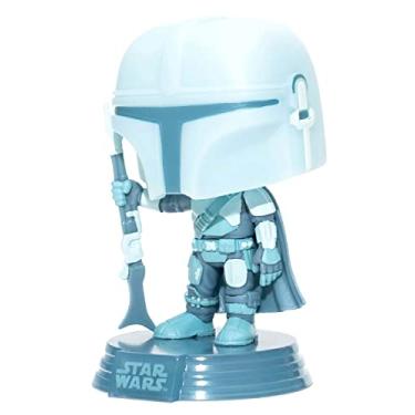 Imagem de Holograma Mandalorian Pop (Star Wars) Funko que brilha no escuro exclusivo