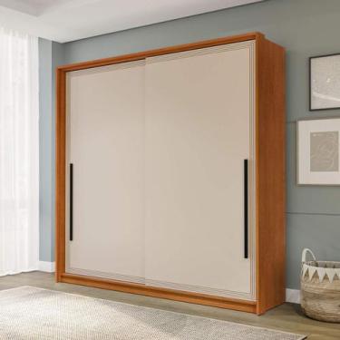 Imagem de Guarda Roupa 180,1cm com 2 Portas de Correr e 2 Gavetas 240835 Valênci