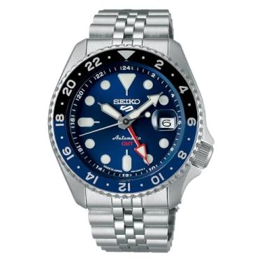 Imagem de Relógio de pulso Seiko Watch Five Sports SKX Sports Style GMT, Azul, 1個, SKX Sports Style GMT