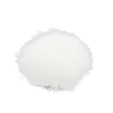 Imagem de aqxreight Lavalier Wind Wind Muff Microfone de Pára - Peludo de Pára - Tampa de Microfone de 0,5 Cm de 0,2 Polegada Muff de Fez um de de de Windlavalier MU MU (Branco)