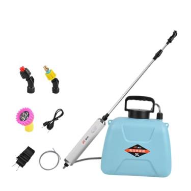 Imagem de WeiLaiKeQi Pulverizador de jardim com cabo recarregável de 5L, modos de pulverização ajustáveis, pulverizador elétrico de grande capacidade, varinha retrátil, Use Cerca de 200 Minutos