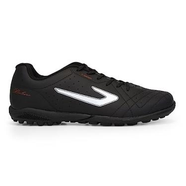 Imagem de Chuteira Society Topper Boleiro V Preto/branco/cobre Tp04630001 37