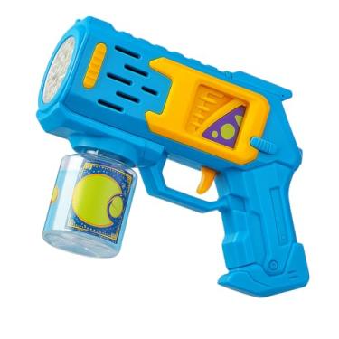 Imagem de Brinquedo maquina de bolha de sabão colorido infantil - máquina de bolha de sabão