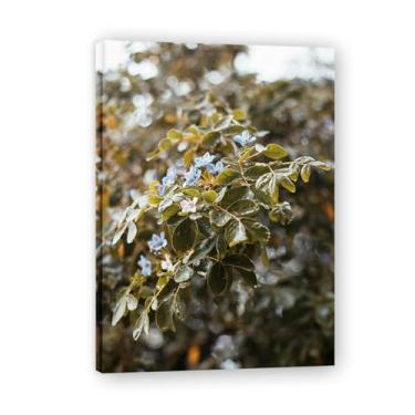 Imagem de Impressão de foto de realismo floral de distribuição aleatória – Arte de parede de jardim vibrante para decoração de casa, reprodução de pintura em tela 50 x 70 cm emoldurada