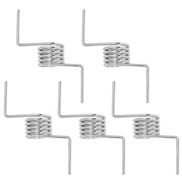 Imagem de Pacote com 5 WR01X11052 Mola de porta de geladeira de aço inoxidável anticorrosão dobradiça de porta de substituição para GE Appliance GFE28GYNBFS/GYE18JSLGFSS PS6011724 3031611
