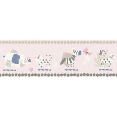 Imagem de Faixa De Parede Bambino Xviii Zôo 249873 Rolo 5m X 0,17m