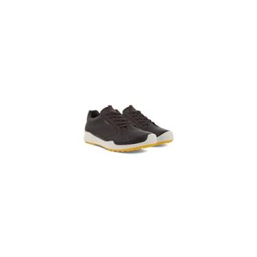 Imagem de ECCO Sapato de golfe masculino Biom Hybrid Hydromax impermeável, Mocha, 6-6.5