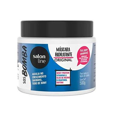 Imagem de Salon Line, Máscara Capilar, SOS Bomba, Crescimento, Reparação e Força - Todos os Tipos de Cabelos, 500 ml