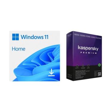 Imagem de Windows 11 Home + Kaspersky Premium 1 Dispositivo Assinatura 1 Ano - M