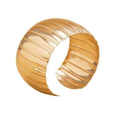 Imagem de L65-L0289-Pulseira Bracelete Largo Bijuteria Festa Carnaval Balada Clá