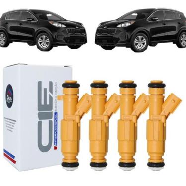 Imagem de 4 bicos injetores sportage ix35 a partir 2015 353102e210 - CIE INTERNA