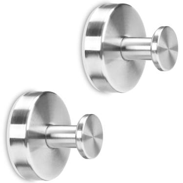 Imagem de Ganchos de ventosa para chuveiro, banheiro, cozinha, porta, parede, espelho, janela, vidro, azulejo – suporte de toalha resistente para pendurar casaco, roupão, bucha, sem danos, gancho removível de