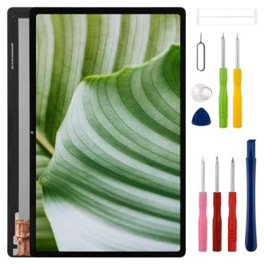 Imagem de SWARK Substituição de tela LCD para T-Mobile Revvl Tab 5G TMRV5GTB Touch Screen digitalizador de substituição com kit de ferramentas de reparo atualizado - preto