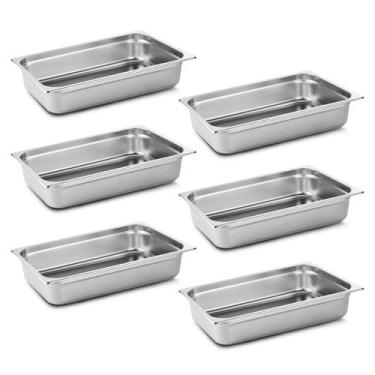 Imagem de Food Pan Aplancee, panelas de hotel em tamanho real, 10 cm de profundi