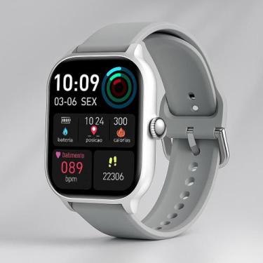 Imagem de Smartwatch D11S Resistente a Agua Bluetooth 5.0 Monitoramento de Saúde