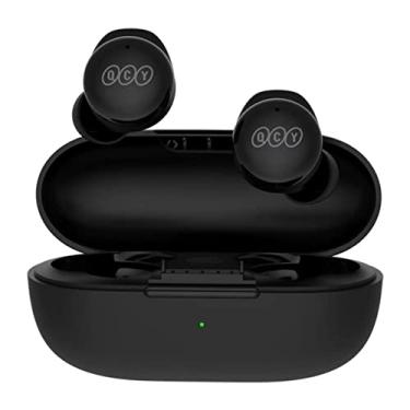 Imagem de Fone de Ouvido Bluetooth sem Fio QCY T17 Intra-Auricular com Estojo de Carregamento Wireless - Preto