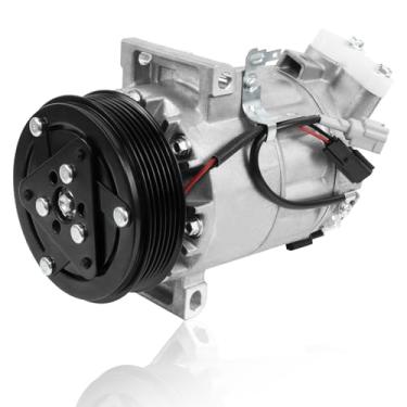 Imagem de Compressor de ar condicionado AC com embreagem 198585 compatível com Nissan Rogue L3 1,5L 2022-2023, Rogue Sport 2017-2022 L4 2.0L, Sentra 2020-2022 L4 2.0L compatível com Infiniti QX50 2019-2022 L4 2