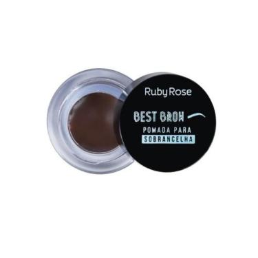 Imagem de Ruby Rose Hb8400 Best Brown Pomada Para Sobrancelha 3,3g Cor:dark