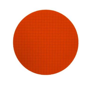 Imagem de Boina de espuma square para roto orbital 8" laranja 40 - Refino - Sigm