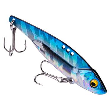 Imagem de ZZTWER Isca de pesca 5/7/12/17/20g 3D Eyes Metal Vib Blade Isca artificial de vibração para poleiro de robalo